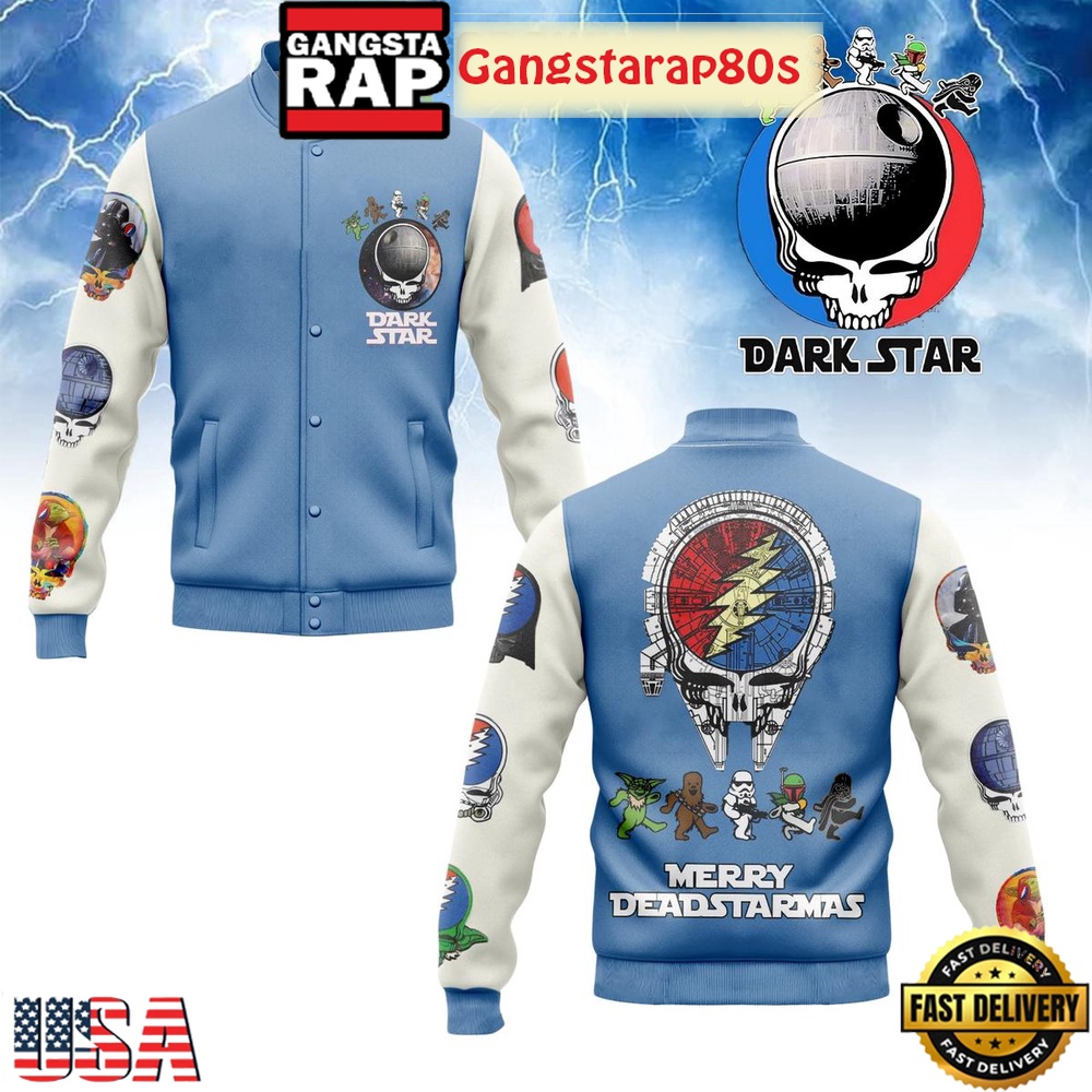 Star Wars x Grateful Dead Christmas 2025 Baseball Jacket Star Wars x Grateful Dead Christmas 2025 Baseball Jacket