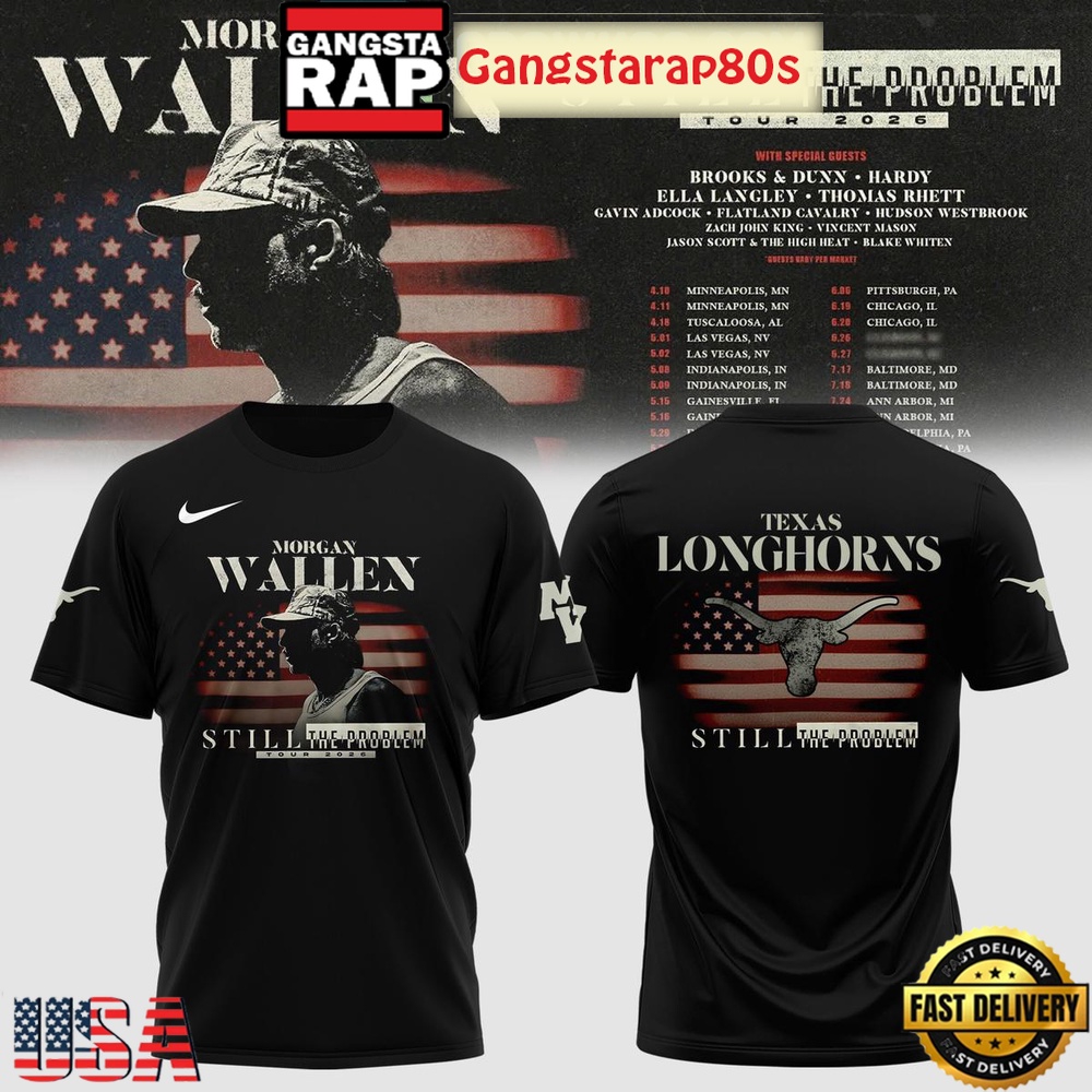 Washington Huskies x Morgan Wallen Still The Problem 2026 Tour Shirt Washington Huskies x Morgan Wallen Still The Problem 2026 Tour Shirt